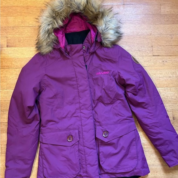 Ski-Doo Women's Ski Snow Mobile Jacket, size Medium - Picture 2 of 8